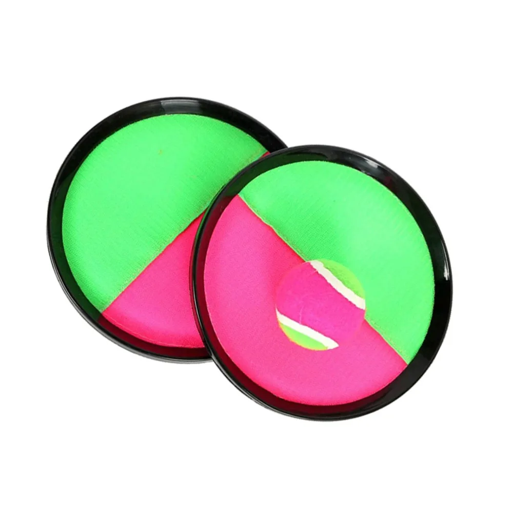 2 шт. в упаковке Catch Ball Paddle игровой набор интерактивный прочный Toss& Catch Спорт родитель-детская игра липкий мяч игрушка наружная игрушка для детей
