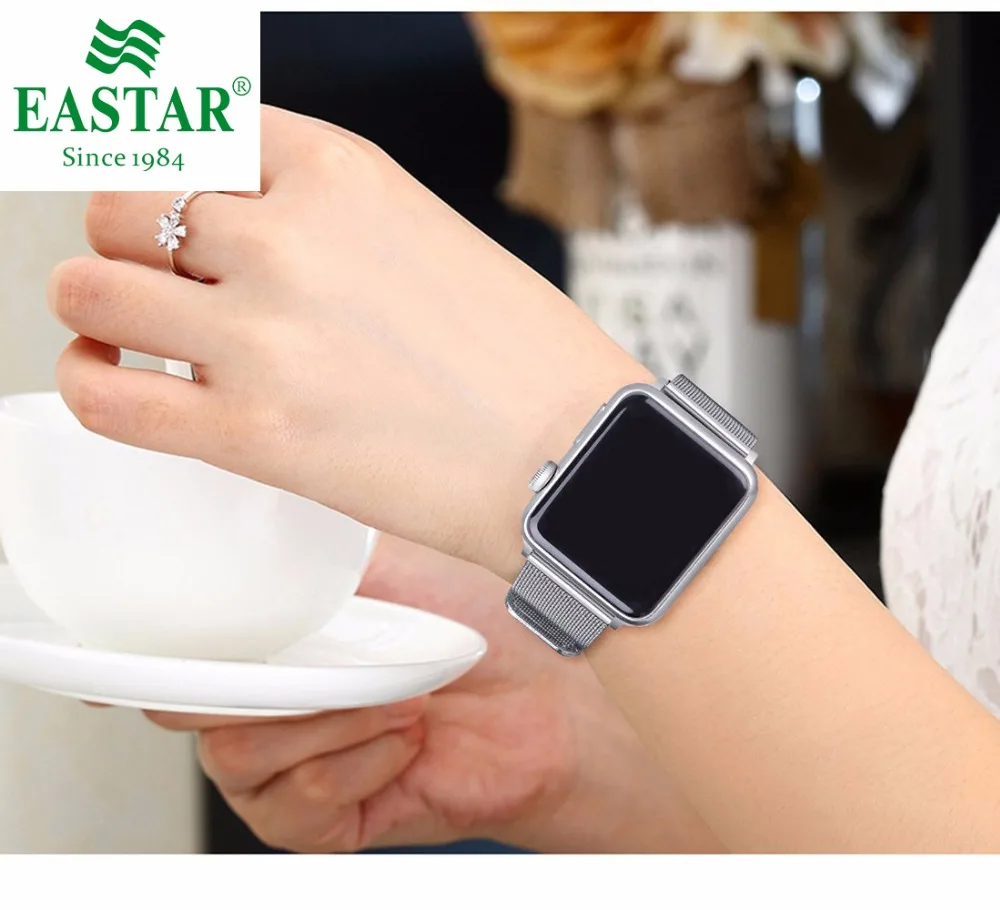 Ремешок Миланская петля из нержавеющей стали для iWatch ремешок часов Apple Watch 6 5 4 SE