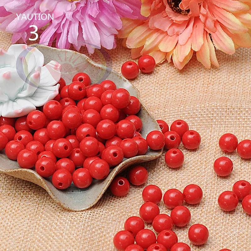 4mmbeads3 500 шт изысканный 4 мм биконовый Круглый акриловый разделитель бусины для ювелирных изделий маркировка DIY ожерелье и браслет(Цвет: опционально - Цвет: 4mmbeads3