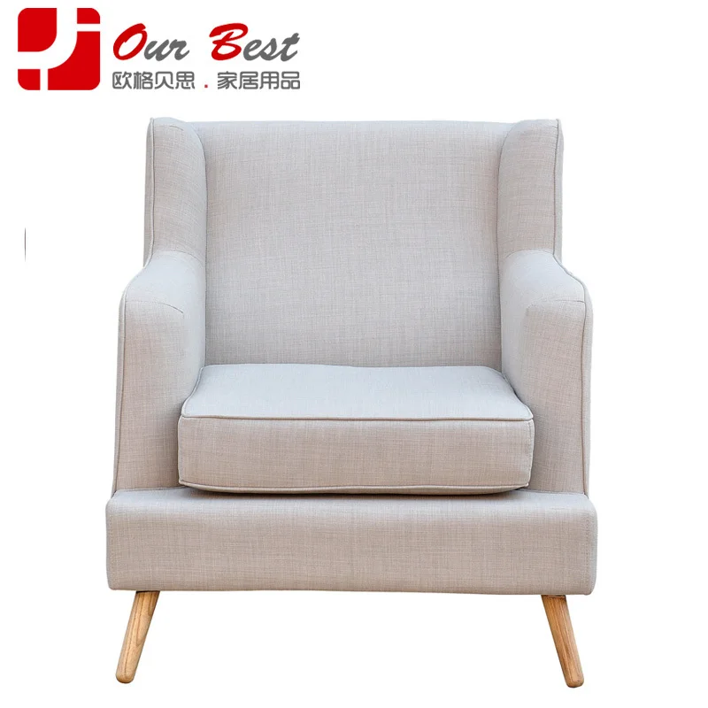 Olger Beth fabric sofa chair modern Armchair fashion cafe club |