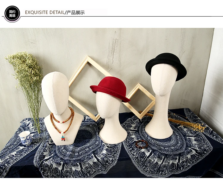 Бесплатная Доставка! Новый стиль тканевое покрытие голова манекеновая манекена