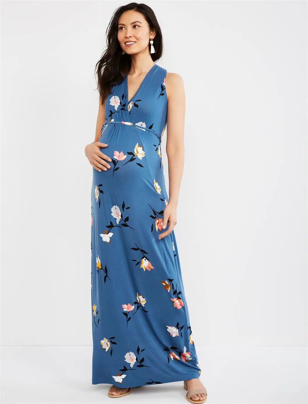 Платье для кормящих беременных свободное платье малышей Vestidos De Maternidad женское