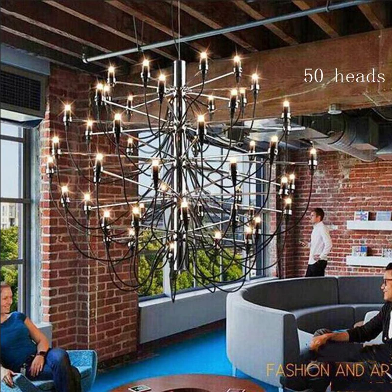 Современная домашняя мебель 30 лампочек дизайнерская Люстра для гостиной