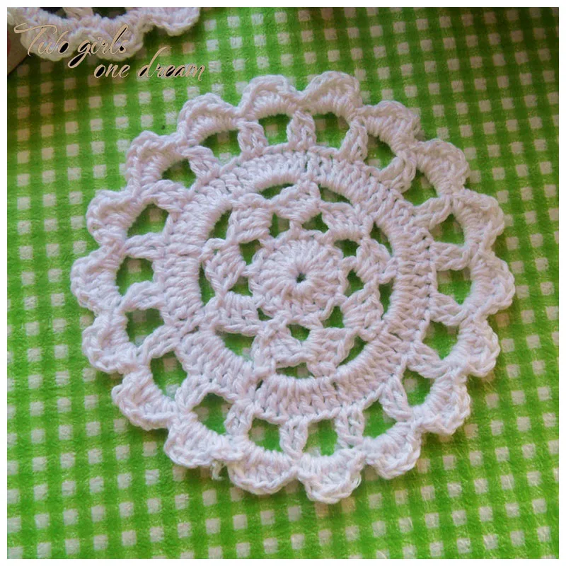 40 шт./лот ручная работа подставки для напитков ручной работы аксессуары стола