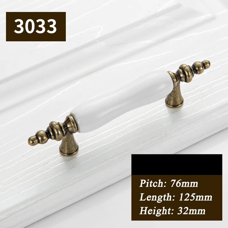 

Керамические ручки Smernit белые