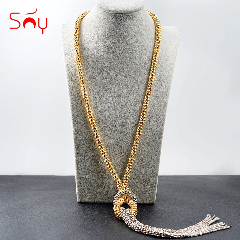 Sunny Jewelry романтическое ювелирное изделие длинная цепочка ожерелье для женщин