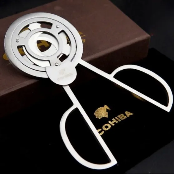 Гаджеты COHIBA ножницы для сигар из нержавеющей стали с тройным лезвием