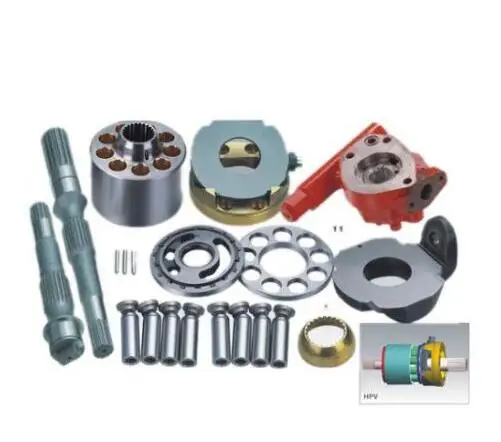 

KOMATSU PC200-6 hydraulic pump spare parts replacement
