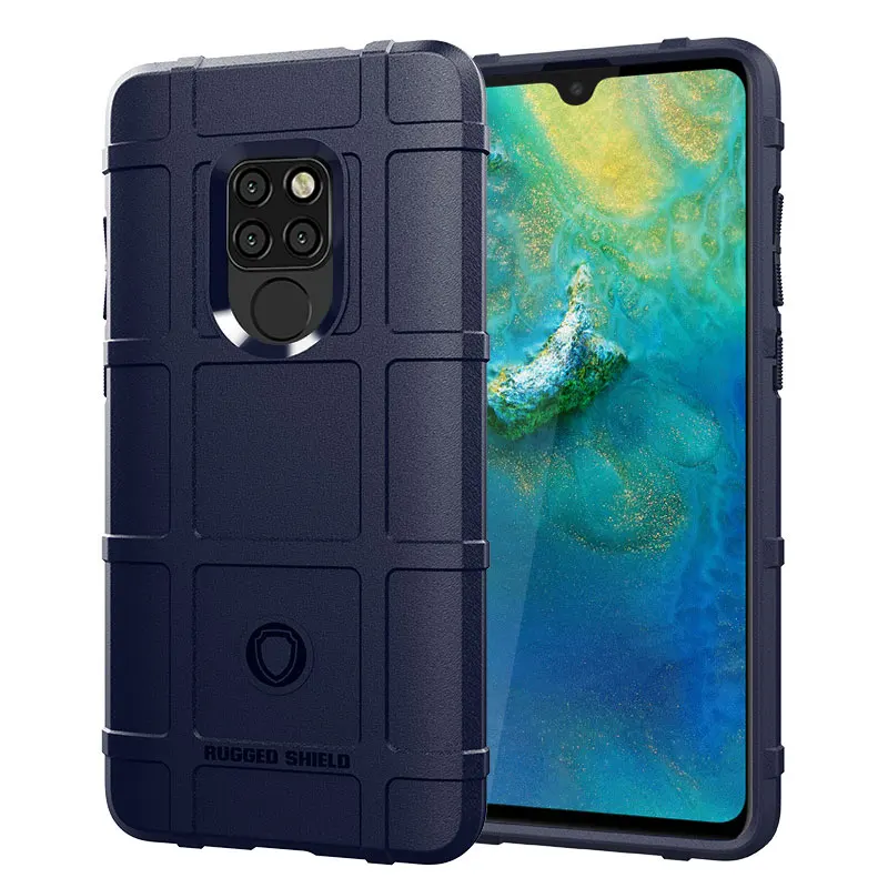 Чехол для Huawei Mate 20 чехол Pro противоударный армированный мягкий кожаный из ТПУ huawei