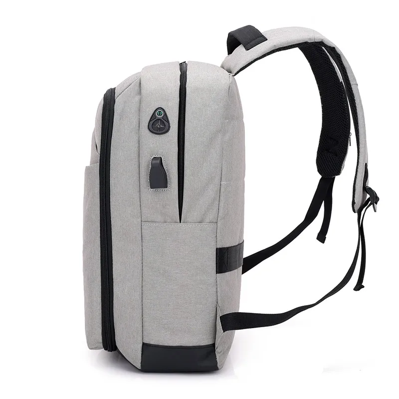 Рюкзак с защитой от кражи для мужчин дорожная сумка USB зарядкой школьные ранцы