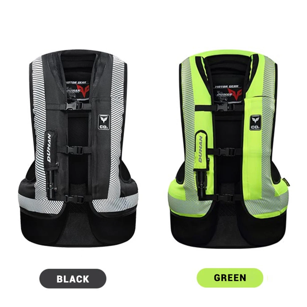 

DUHAN Motorcycle Vest Motorcycle Air Bag Vest Motorcycle jacket Airbag Reflective Motorbike Air-bag Moto Vest Protective Gear