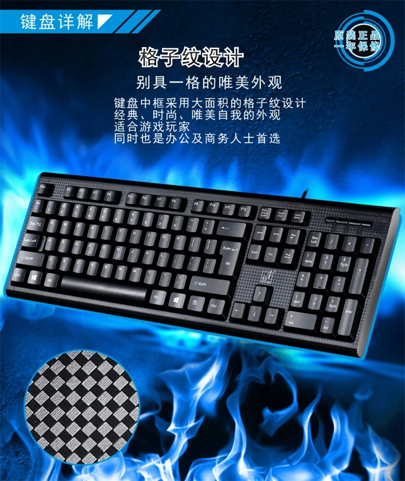 FELYBY игровой ноутбук для дома и офиса Q9 Проводная usb-клавиатура 104 ключ Стандартный Windows клавиатура для компьютера Поддержка окна