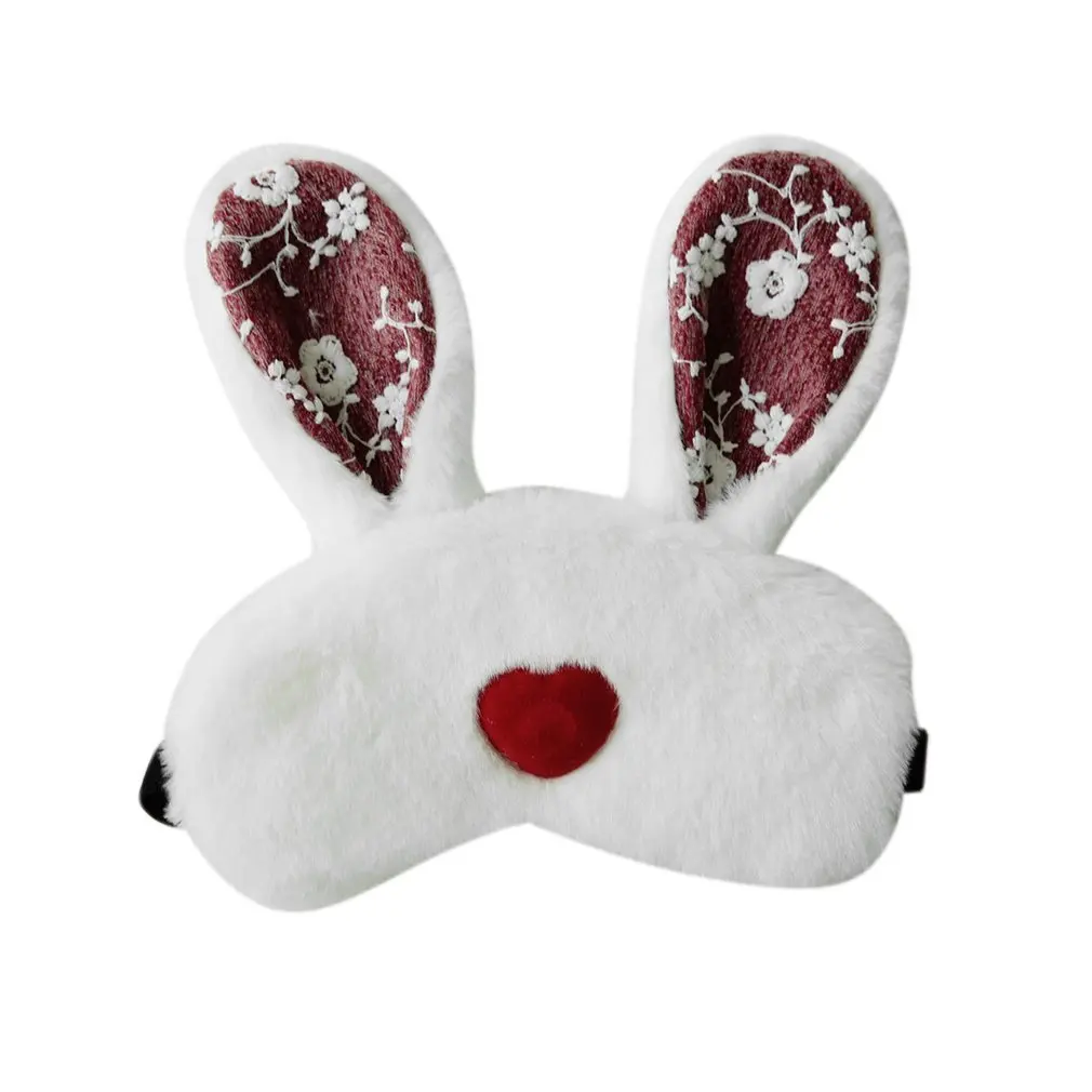 8 цветов длинные ушки маска для сна с кроликом эластичная лента удобный чехол