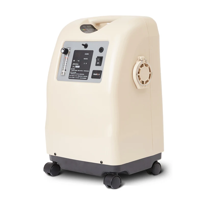 5L white Китайский бытовой/Медицинский кислородный генератор airsep непрерывный поток портативный 5л кислородный концентратор - Цвет: 5L white
