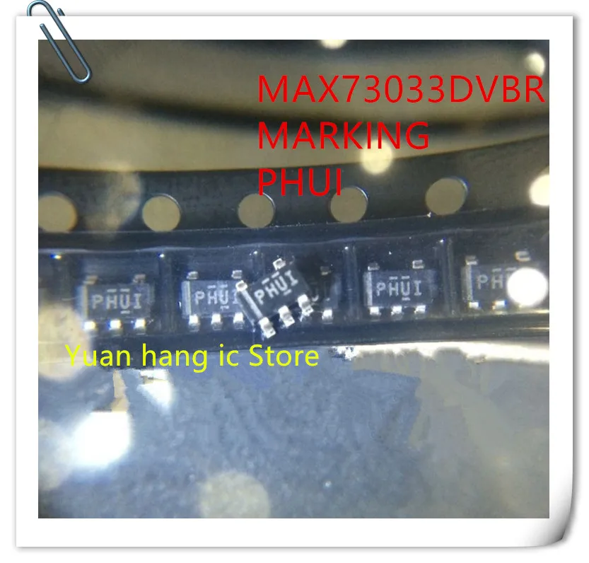 

100pcs TPS73033DBVR TPS73033 MARKING PHUI SOT-23-5 PHUI IC REG LDO 3.3V .2A SOT-23-5