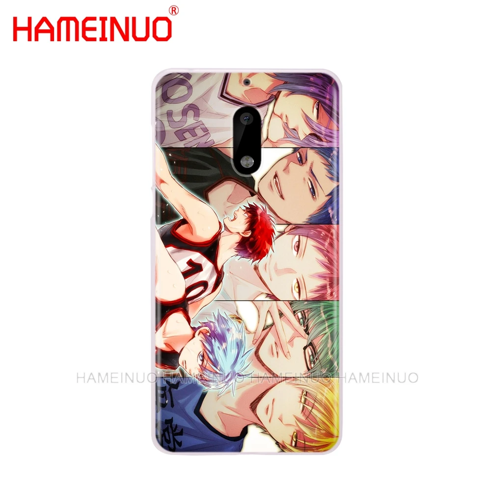 HAMEINUO Kuroko без корзины kawaii Tetsuya аниме чехол для телефона Nokia 9 8 7 6 5 3 Lumia 640 640XL
