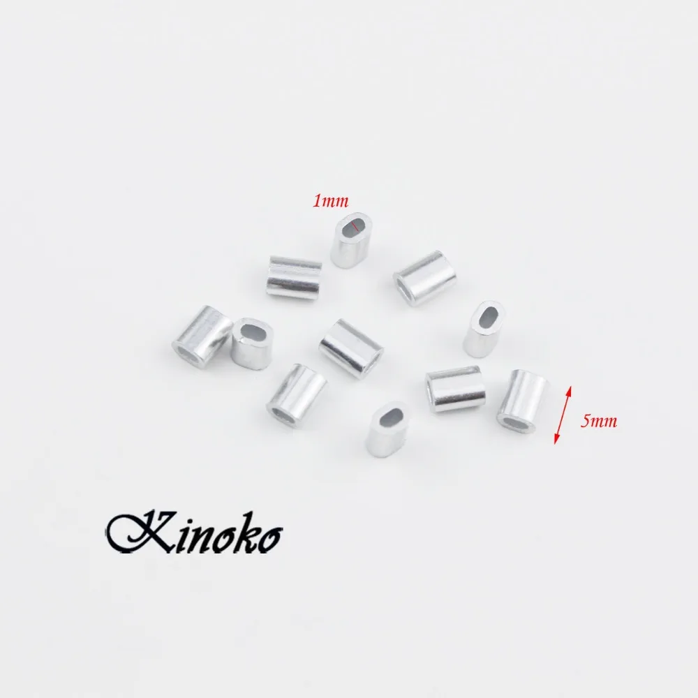 5000 штук упак. алюминиевый кабель обжимной муфты наконечник стоп для Snare трос клип