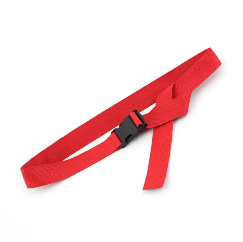 Мужской ремень новая мода пояс унисекс холст 135 см автоматический сглаживающий ремень с пряжкой Нейлон Повседневные Длинные Ремни Пояс