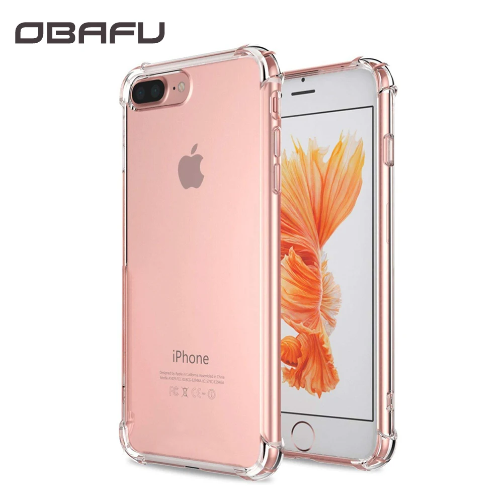 Luxury Crystal Clear Protection Shockproof Bumper Transparent Silicone Phone Cover Case For iPhone X XS XR Max 8 7 6 6S Plus |