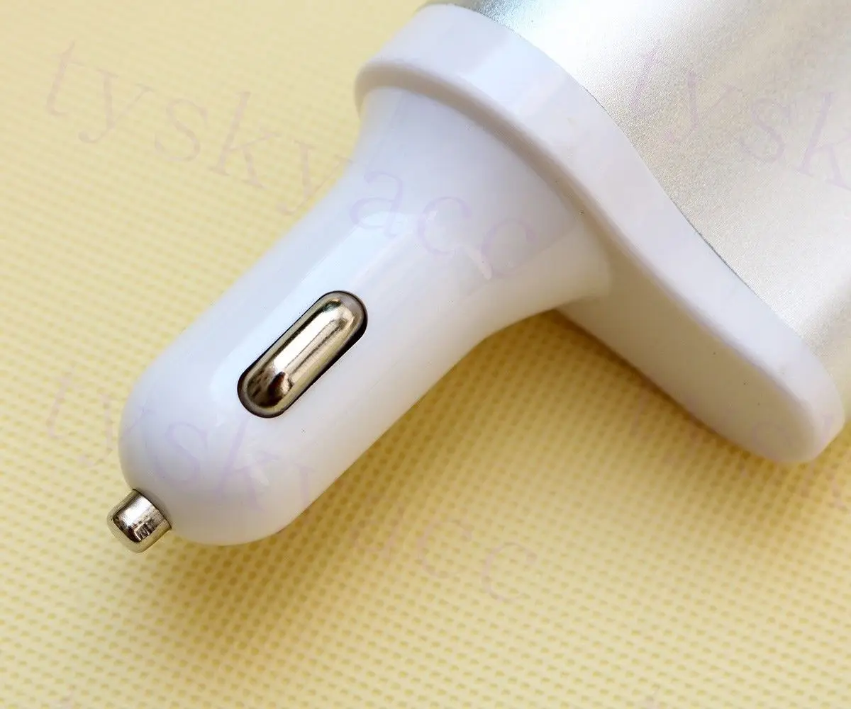 2 usb порта автомобильное быстрое зарядное устройство прикуриватель для телефона