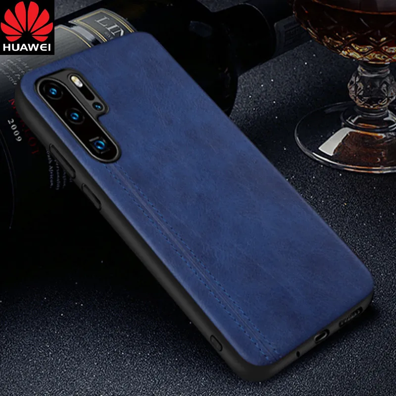 Huawei p20/p20 pro/P20 lite чехол для P30/P30 pro/P30 и P10/P10 plus Чехол автомобильного телефона деловой