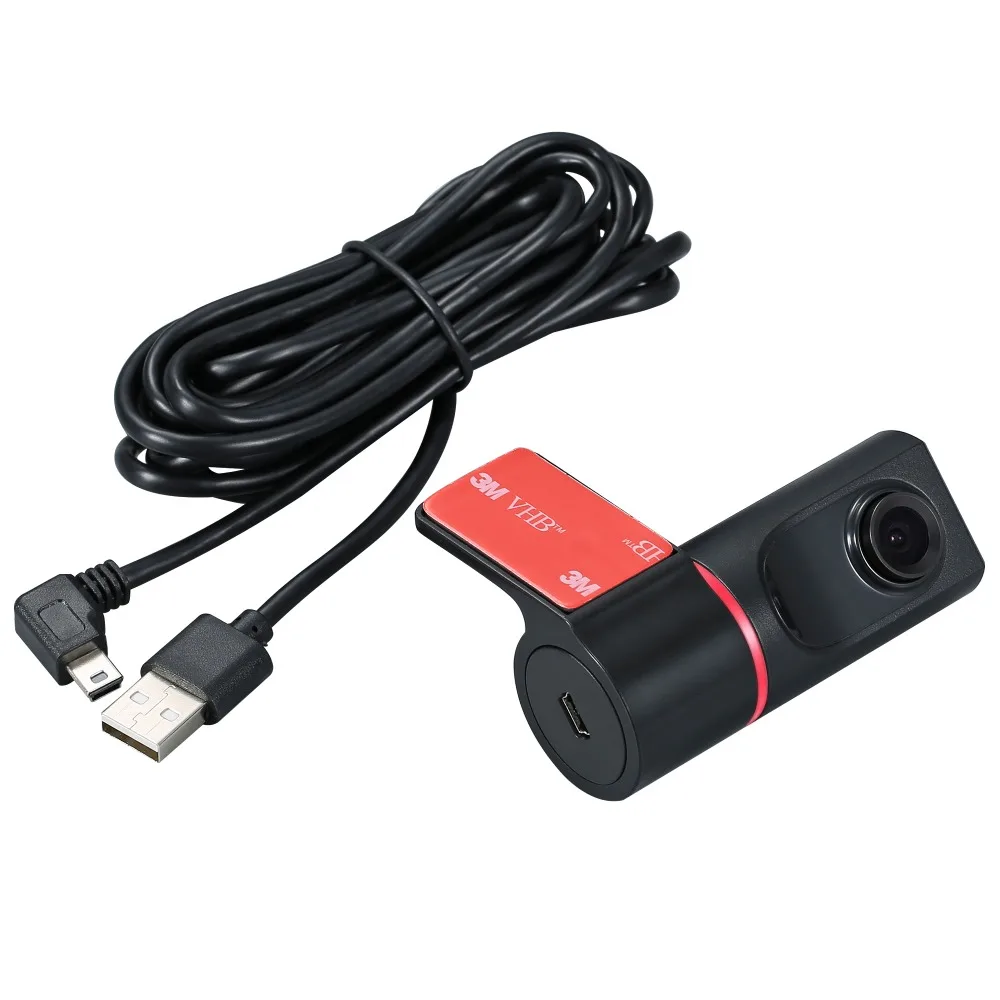 Автомагнитола с USB видеорегистратор HD Передняя камера автомобильная ночным