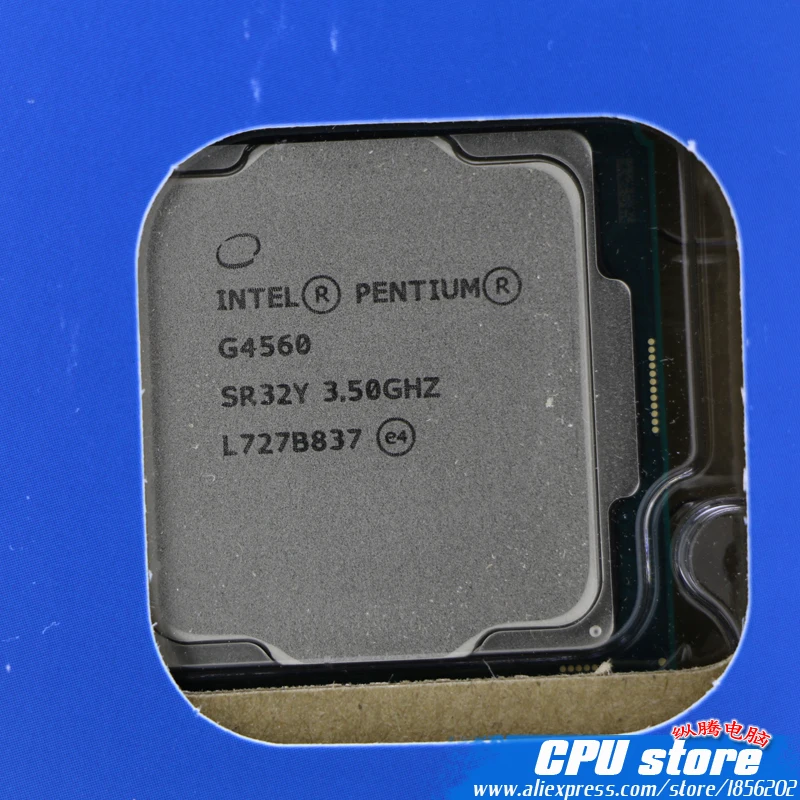 Процессор Intel Pentium g4560 коробку с радиатор LGA 1151-Land FC-LGA 14 нанометров двухъядерный