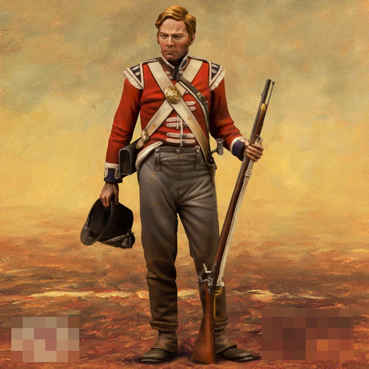 1/24 COLDSTREAM GUARD 1815 фигурка модели из смолы GK несобранный и Неокрашенный комплект |