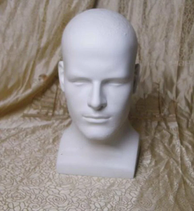 New Men Mannequin Head Wigs Hats Cap Headphone Display maniqui Model For Hair Jewellery Stand ZYNAN8 | Дом и сад