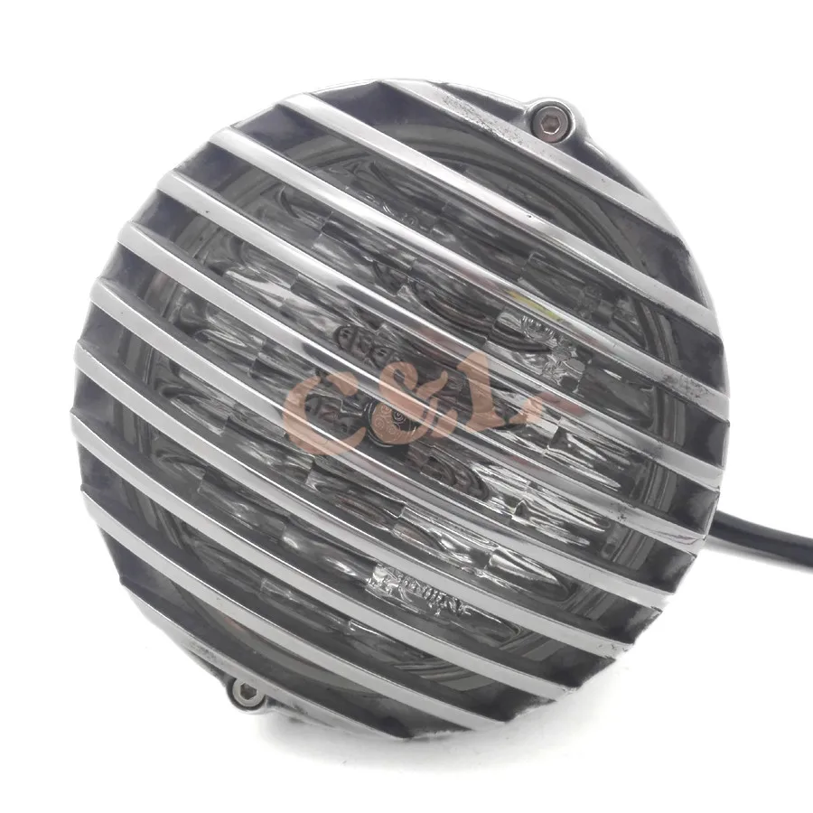 Новая мотоциклетная алюминиевая клетка в стиле ретро с зубчатым фотогрилем для