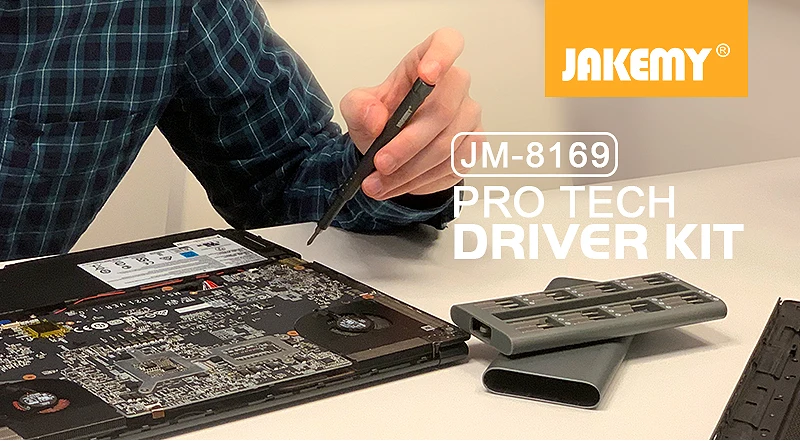 JAKEMY 49 в 1 Набор прецизионных отверток Torx биты Магнитный Отвертка для iPhone ноутбук смартфон электронные инструменты для ремонта
