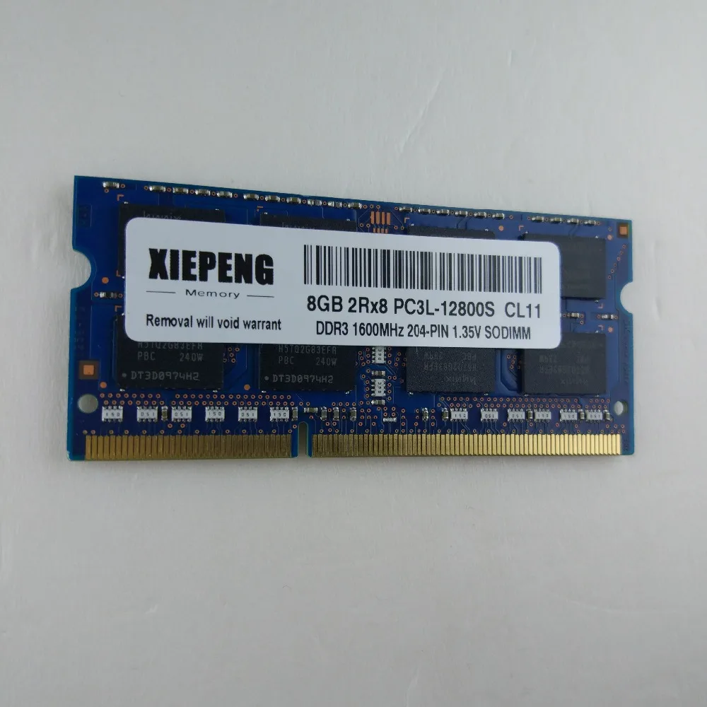 Оперативная память для ноутбука DELL Precision M6800 M6600 M6700 M4800 8 Гб DDR3L 1600 МГц 4 1Rx8 2 12800