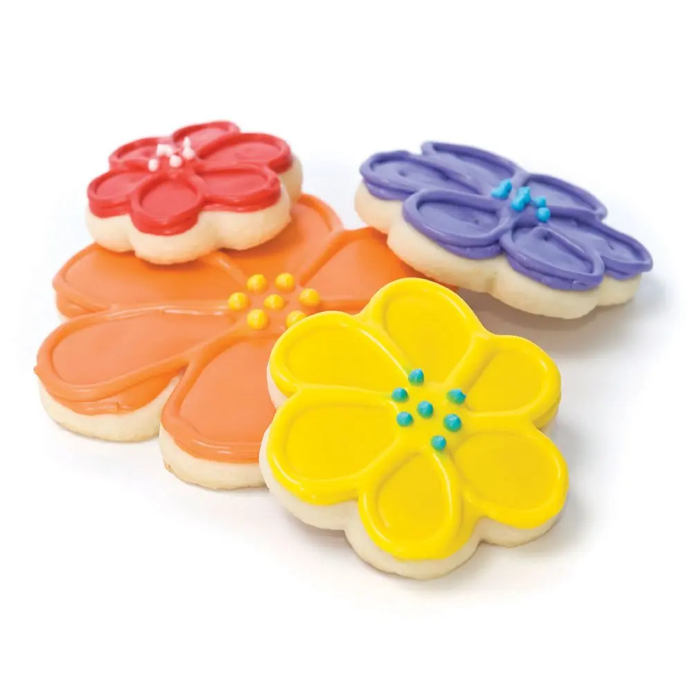 Yacq пасхальные формочки для печенья Set-7pcs-Bunny, яйцо, цветок, лицо кролика, Цыпленок, морковь, бабочка-нержавеющая сталь формочки для помадки