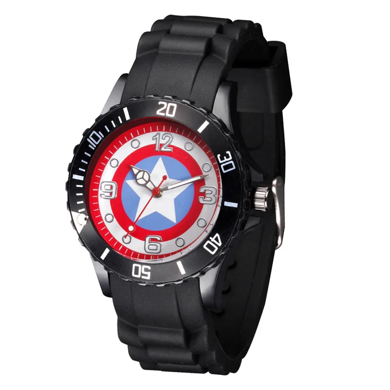 Модные Мультяшные стильные женские детские часы для детей студентов мальчиков