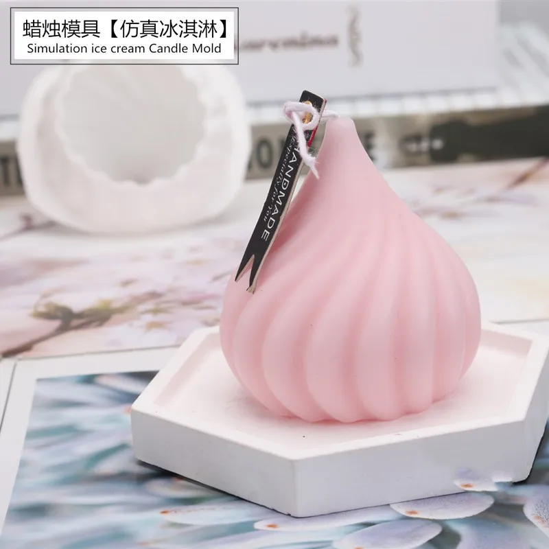 Спиральные силиконовые формы для свечей DIY ремесленные восковые инструмент