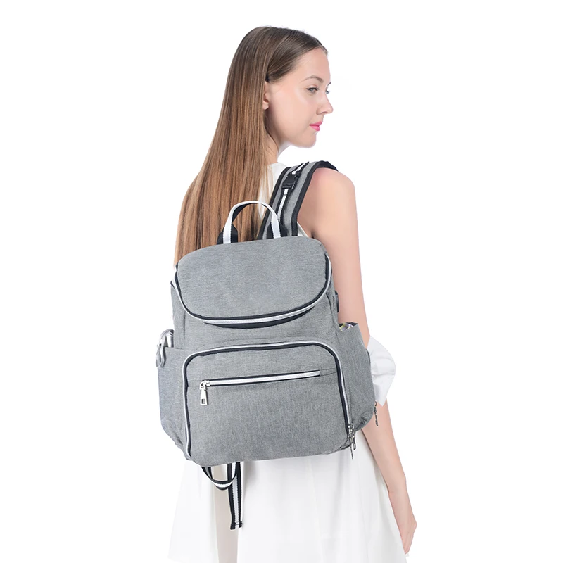 Usb зарядка водонепроницаемый рюкзак для подгузников коляски сумка мам