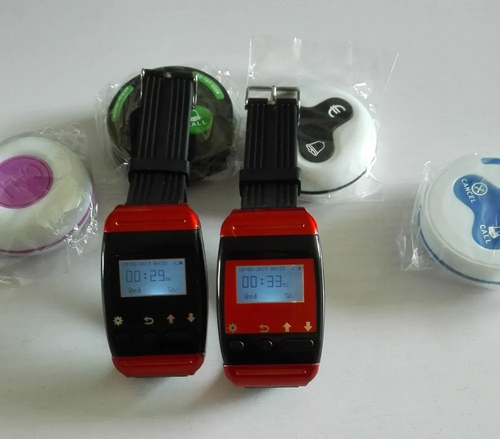 Беспроводной гость система звонка зуммер б/у оборудование для ресторана с