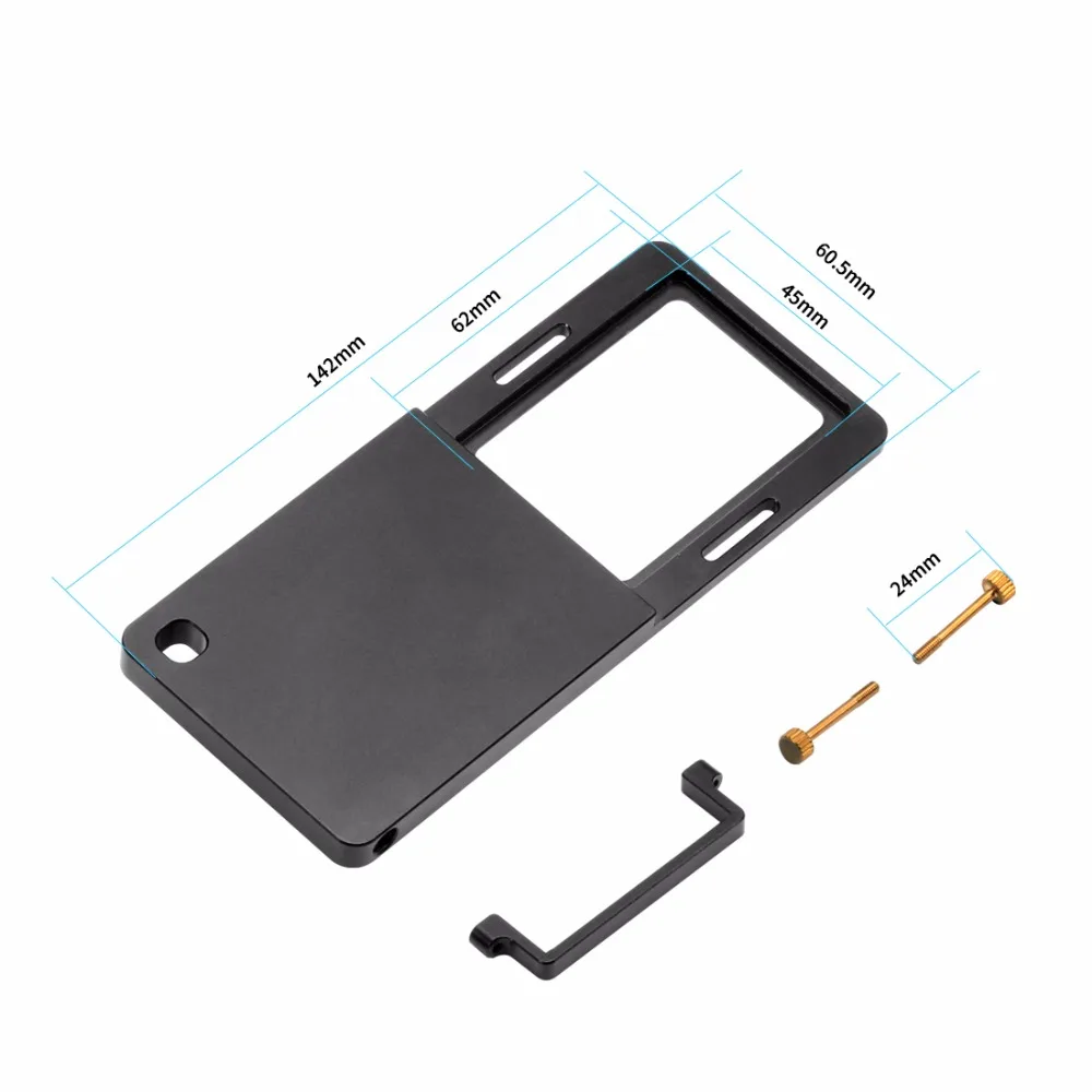 BGNING Stabilizer Conversion Splint Aluminum Adapter Fixture Gimbal Clip For Zhiyun Feiyu Gopro Sports Camera | Электроника