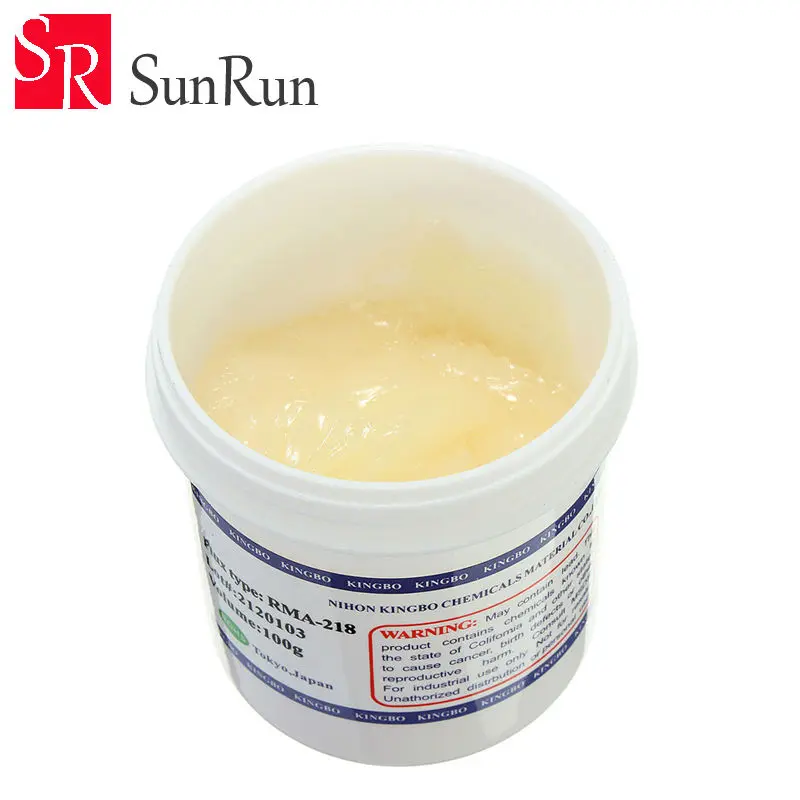 Акции! Паяльная флюсовая паста Kingbo RMA 218 bga 100 г для ремонта SMT|flux paste solder|solder flux pasteflux