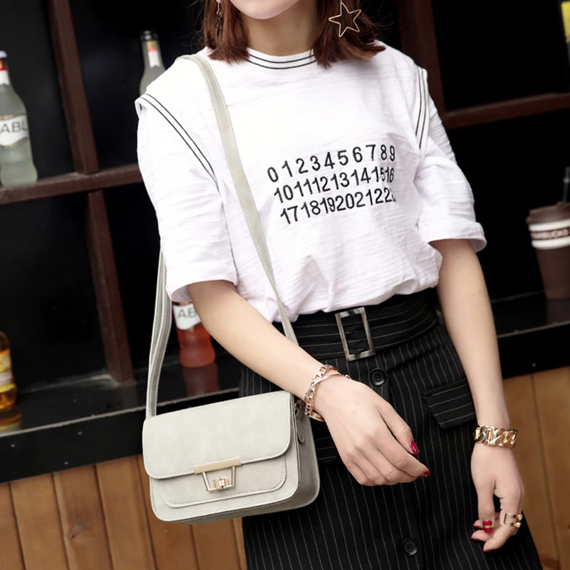 Модная женская сумка из искусственной кожи маленькая Наплечная Сумка кошелек