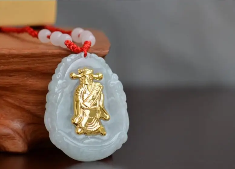 

Подвеска-Амулет из Бирюзы и нефрита для изготовления ювелирных изделий своими руками