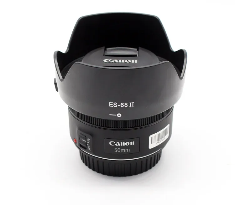 Реверсивная бленда для объектива Canon EF 50mm f/1 8 STM аксессуар камеры 49 мм II ES 68 с