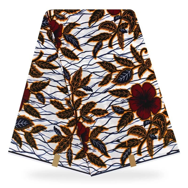 

Soft New Design Ankara African Wax Print Fabric Hot Wax Veritable African Wax Fabric African Veritable Real Pagne Wax 6yards