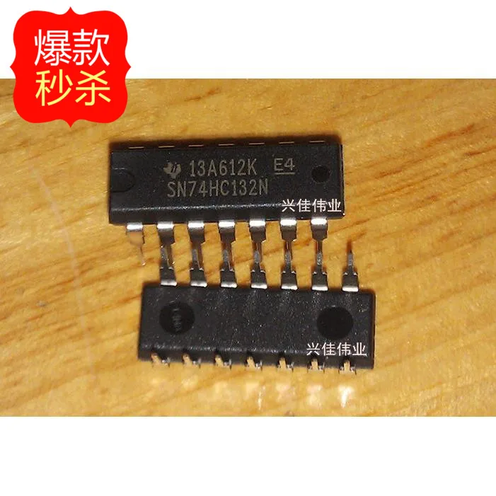 20 шт./лот 74HC132N SN74HC132N 74HC132 логические чипы новый оригинальный DIP14|chip glass|chip providerchipped