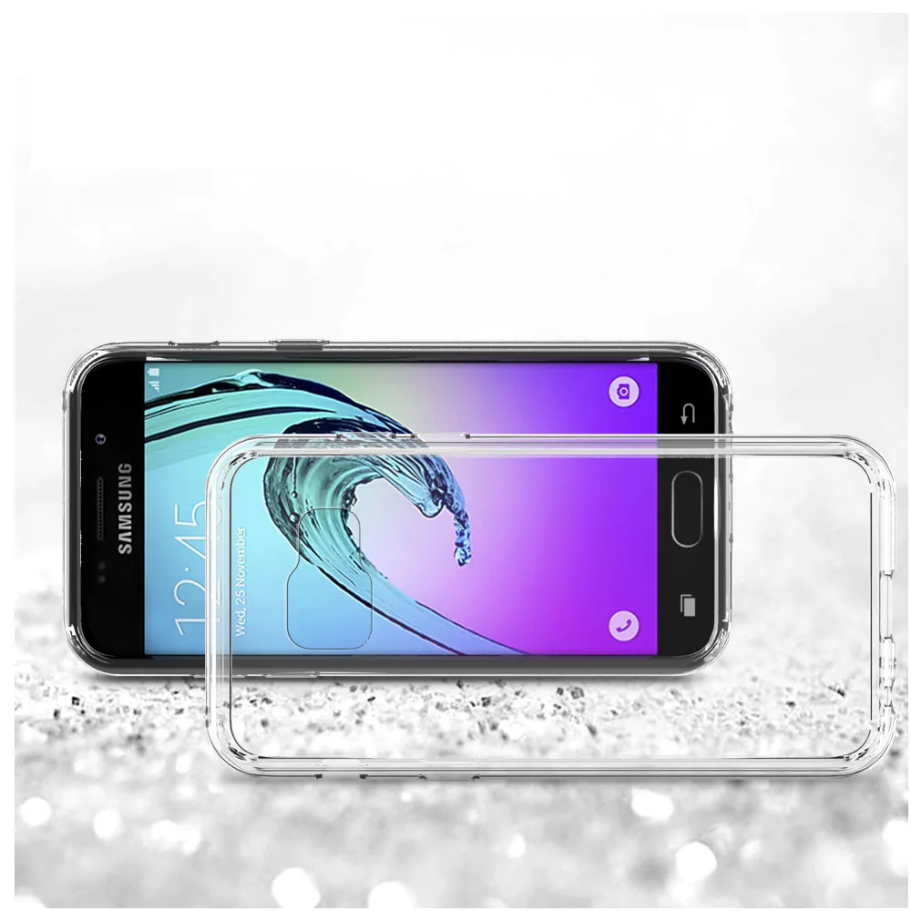 Жесткий Чехол бампер из ТПУ и акрила для Samsung Galaxy A3 A5 J3 Emerge 2017 J1 Mini S7 Active S8 Plus|cover for