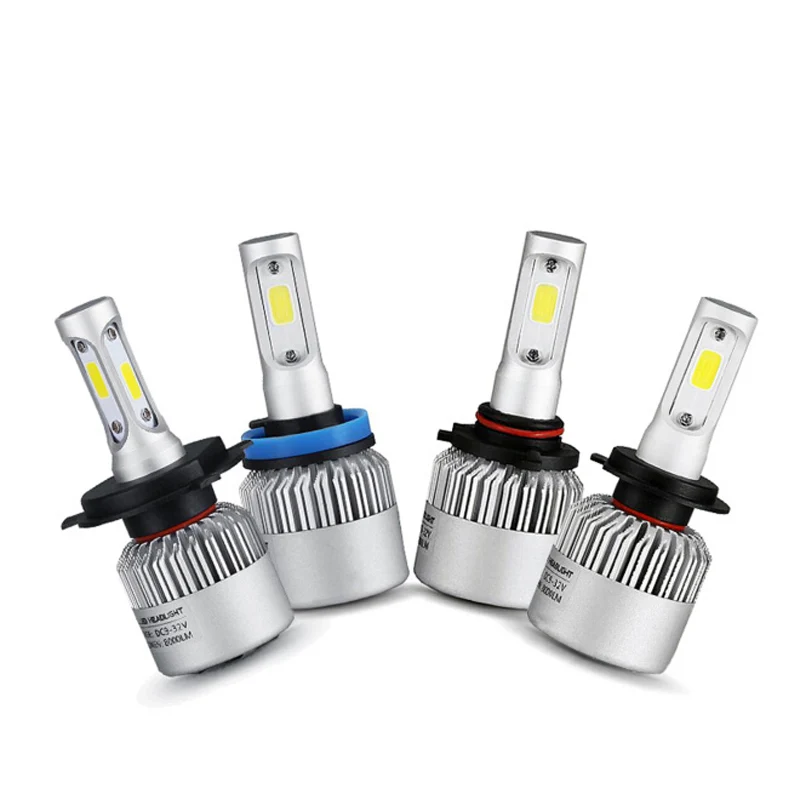 Safego LED H4 Hi lo H7 9005 HB3 9006 HB4 H9 H8 H11 Автомобильные светодиодные лампы для фар комплект