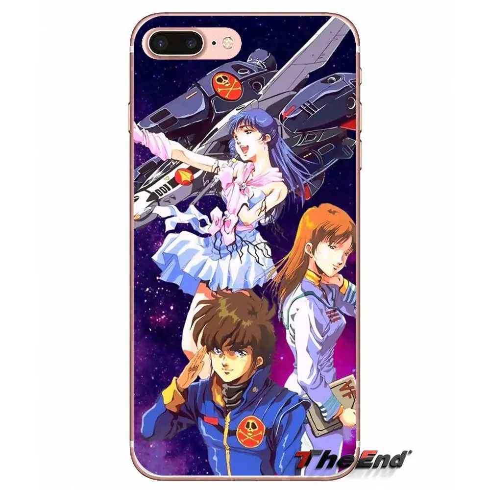 Для iPhone X 4 4S 5 5S 5C SE 6 S 7 8 плюс samsung Galaxy J1 J3 J5 j7 A3 A5 2016 2017 Macross вы помните любовь аниме