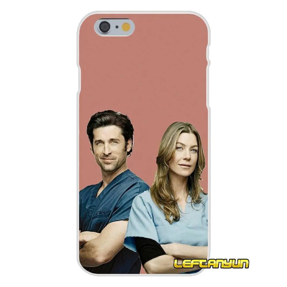 Для iPhone X 4 4s 5 5S 5C SE 6 S 7 8 Plus Derek Shepherd GREYS Anatomy аксессуары чехлы для телефонов |