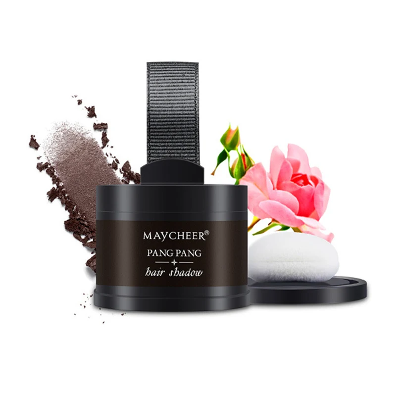 

4 Colors Hair Fluffy Powder Instantly Black Root Cover Up Natural Instant Hair Line Shadow Powder Hair Concealer Coverag TSLM2