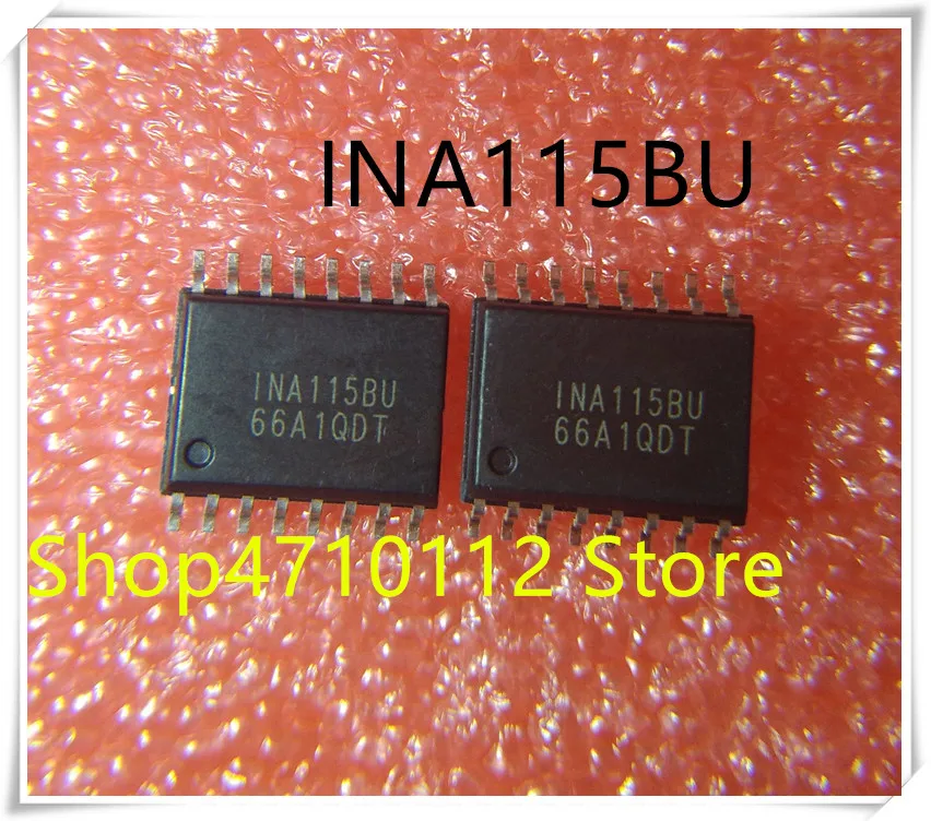 Новый 10 шт./лот INA115 INA115BU SOIC 16 IC|Аксессуары для батарей и ЗУ| |
